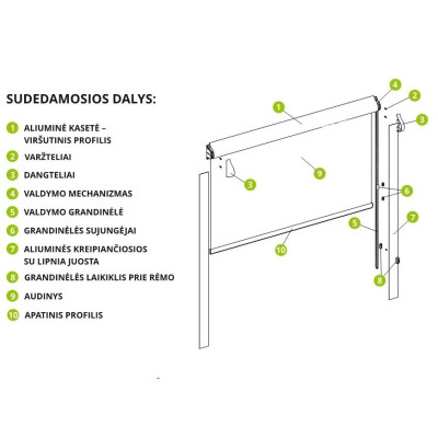 Žaliuzės ir Roletai Internetu | Roletas
