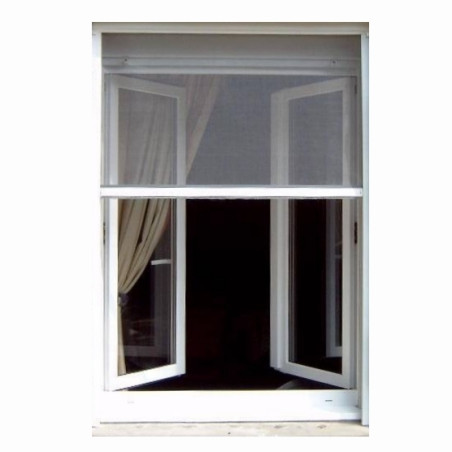 Roller screens operated from the top