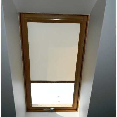 Roller blinds for roof windows