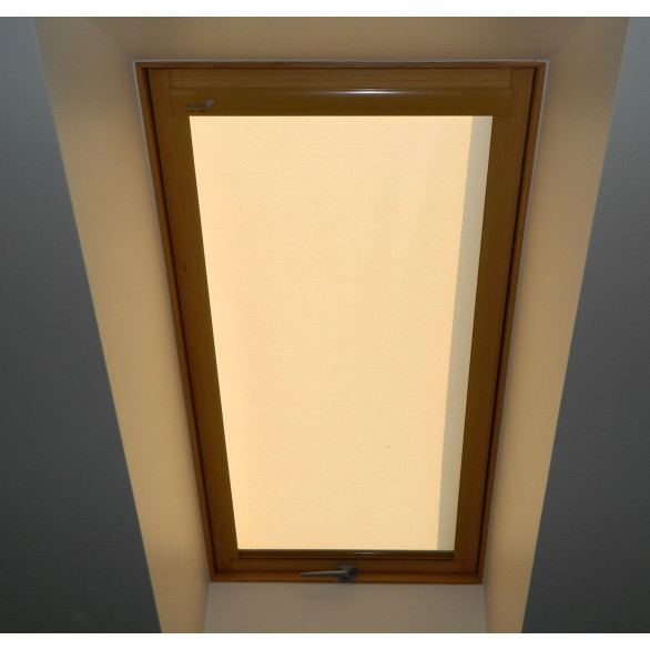 Roller blinds for roof windows