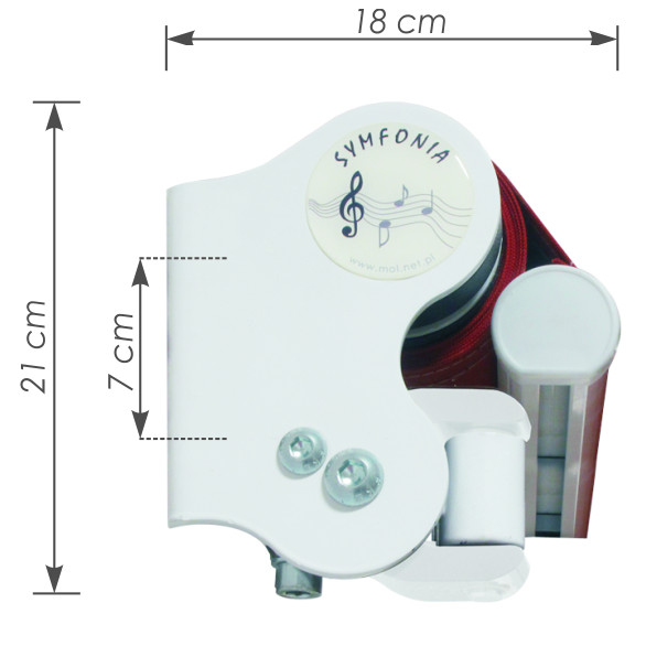 Vivo markizė, plotis 300 cm, gylis 250 cm