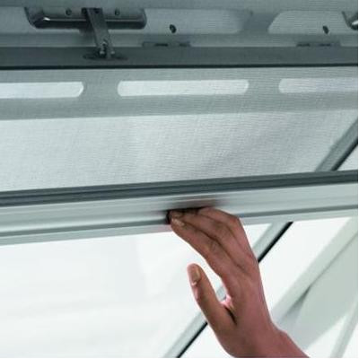 Roller screens operated from the top