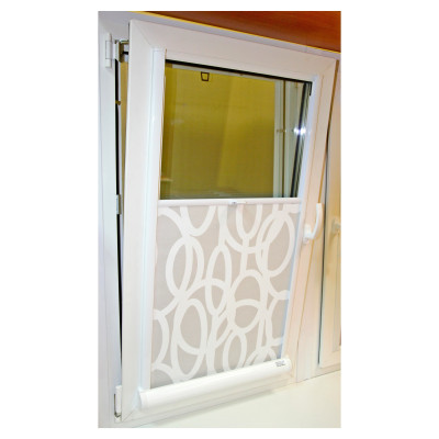 Roller blinds operated from the bottom