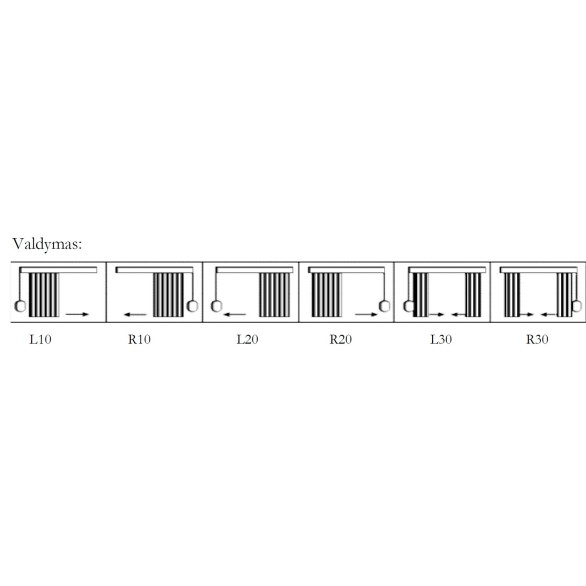 Vertical blinds 89 mm