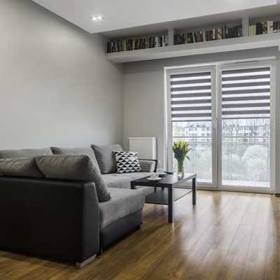 Roller blinds day-night