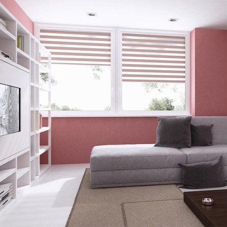 Roller blinds day-night