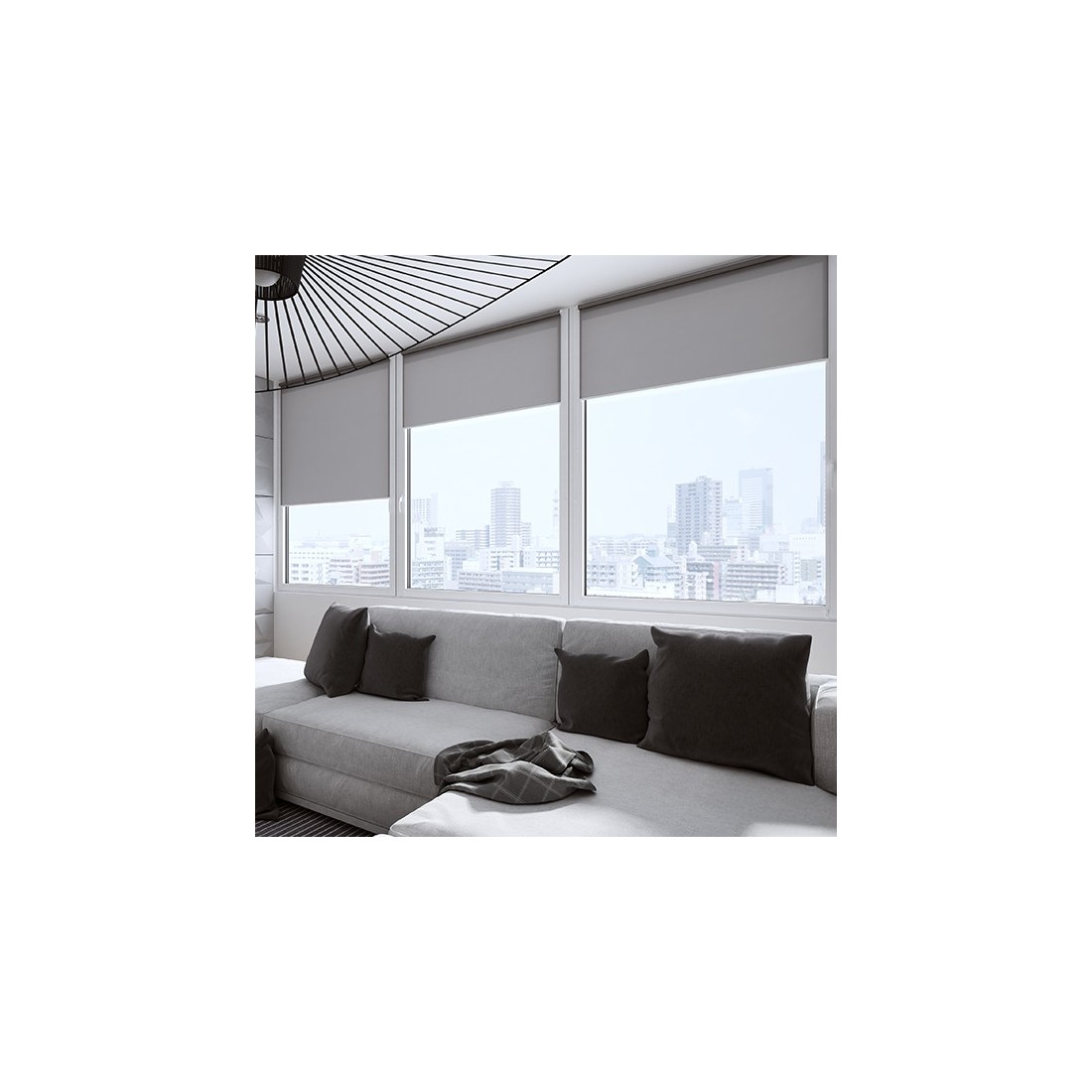 Classic roller blinds not over 1,4 meter width
