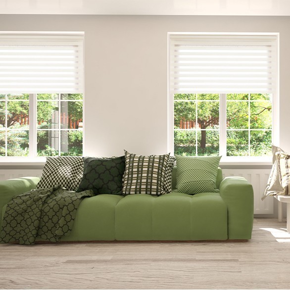 Classic roller blinds day - night