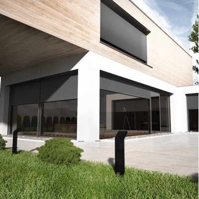 Integruotos fasae apsauginės žaliuzės