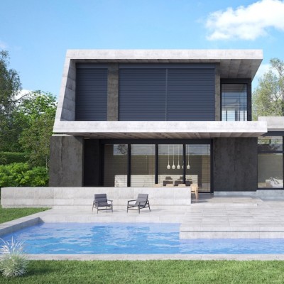 Fasadinės lauko žaliuzės