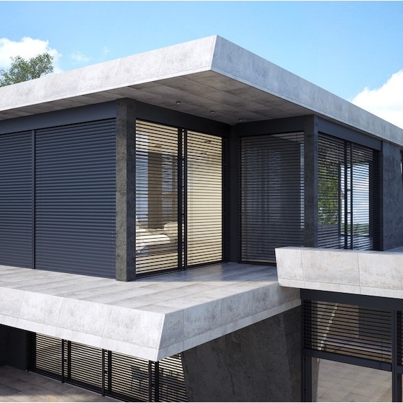 Fasadinės lauko žaliuzės