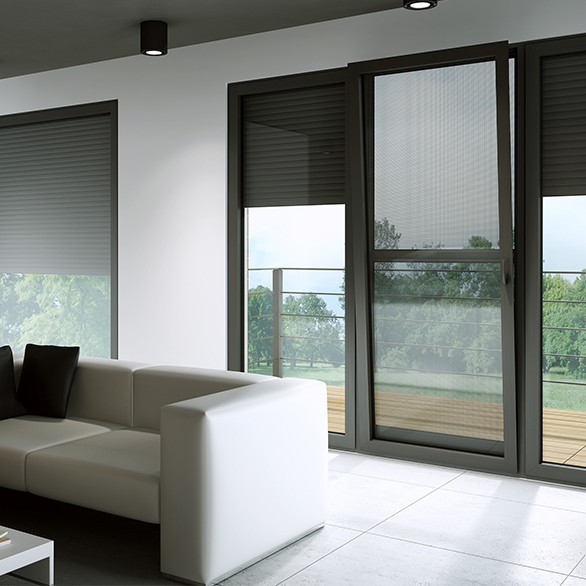 Door screens standard colors
