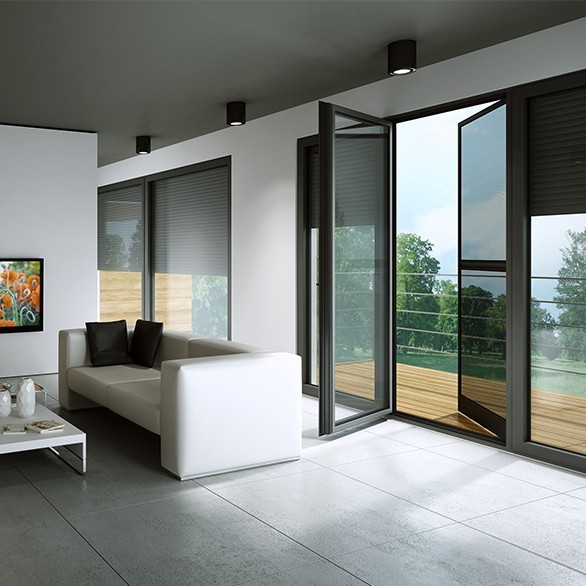 Door screens standard colors