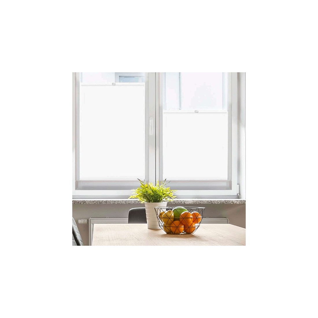 Roller blinds operated from the bottom