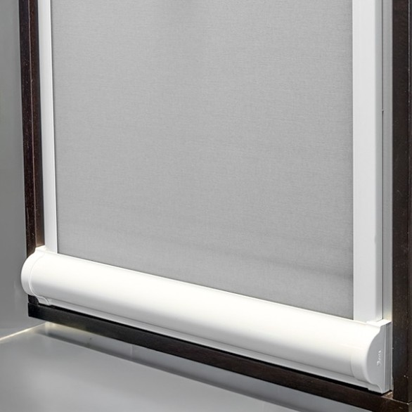 Roller blinds operated from the bottom