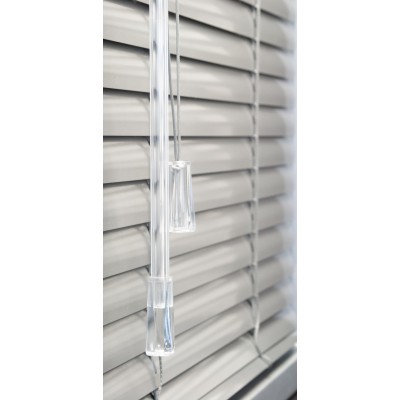 Venetial blinds 25 mm (operated by a stick and a string)