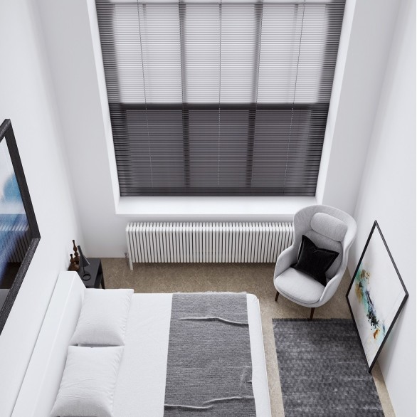 Venetial blinds 16 mm (operated by a chain)