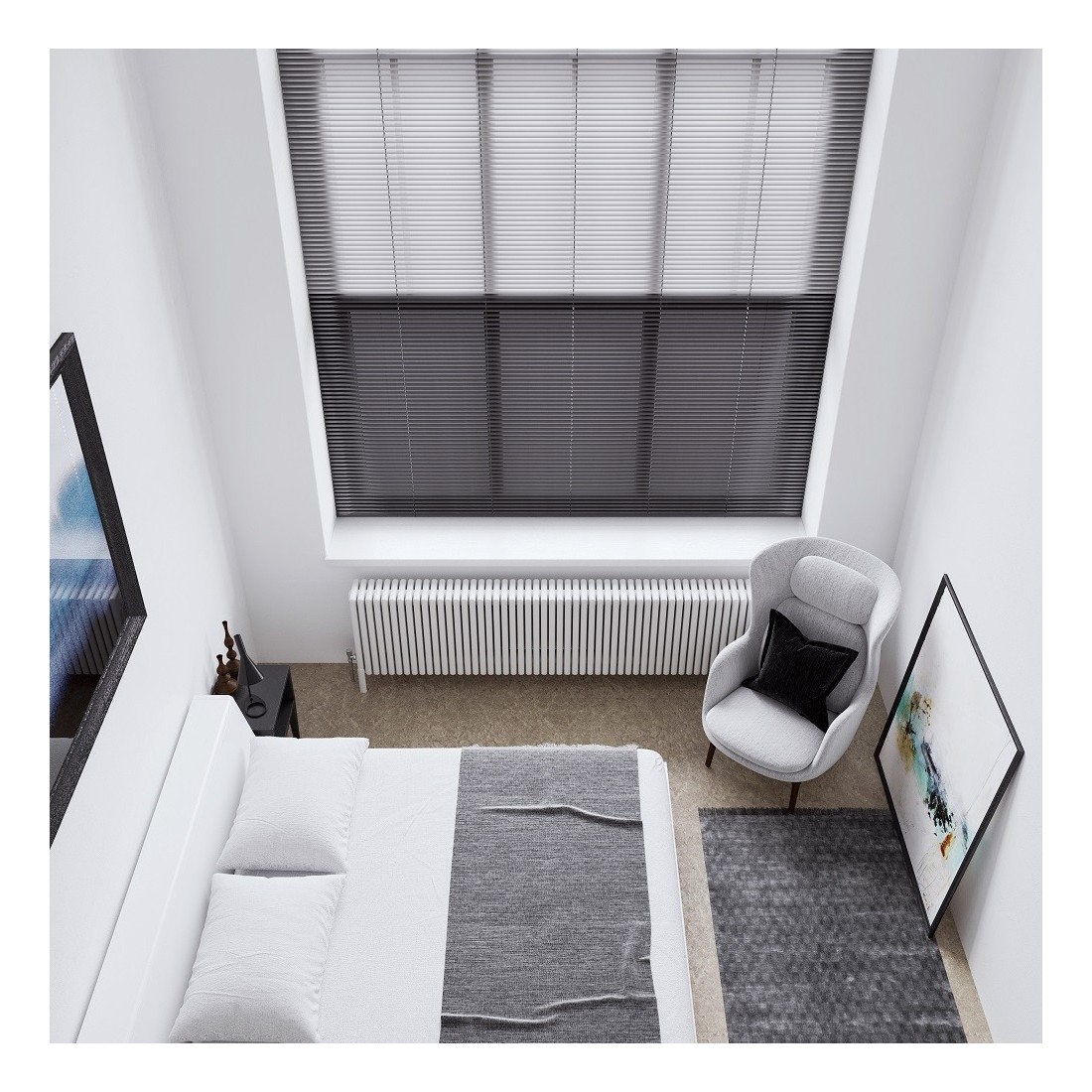 Venetial blinds 16 mm (operated by a chain)