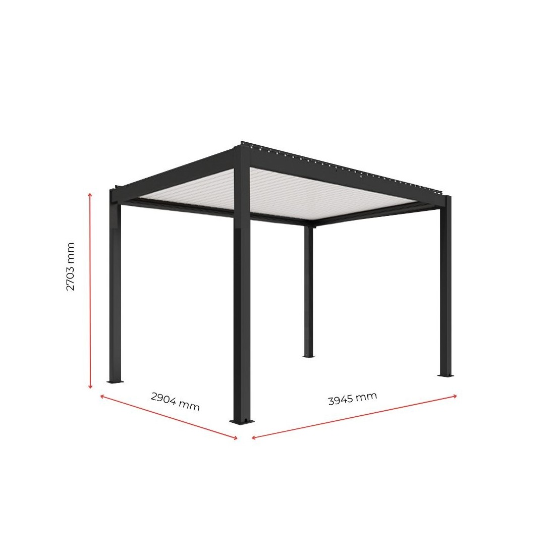 Lameline pergola Climatic