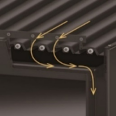 Lameline pergola Climatic