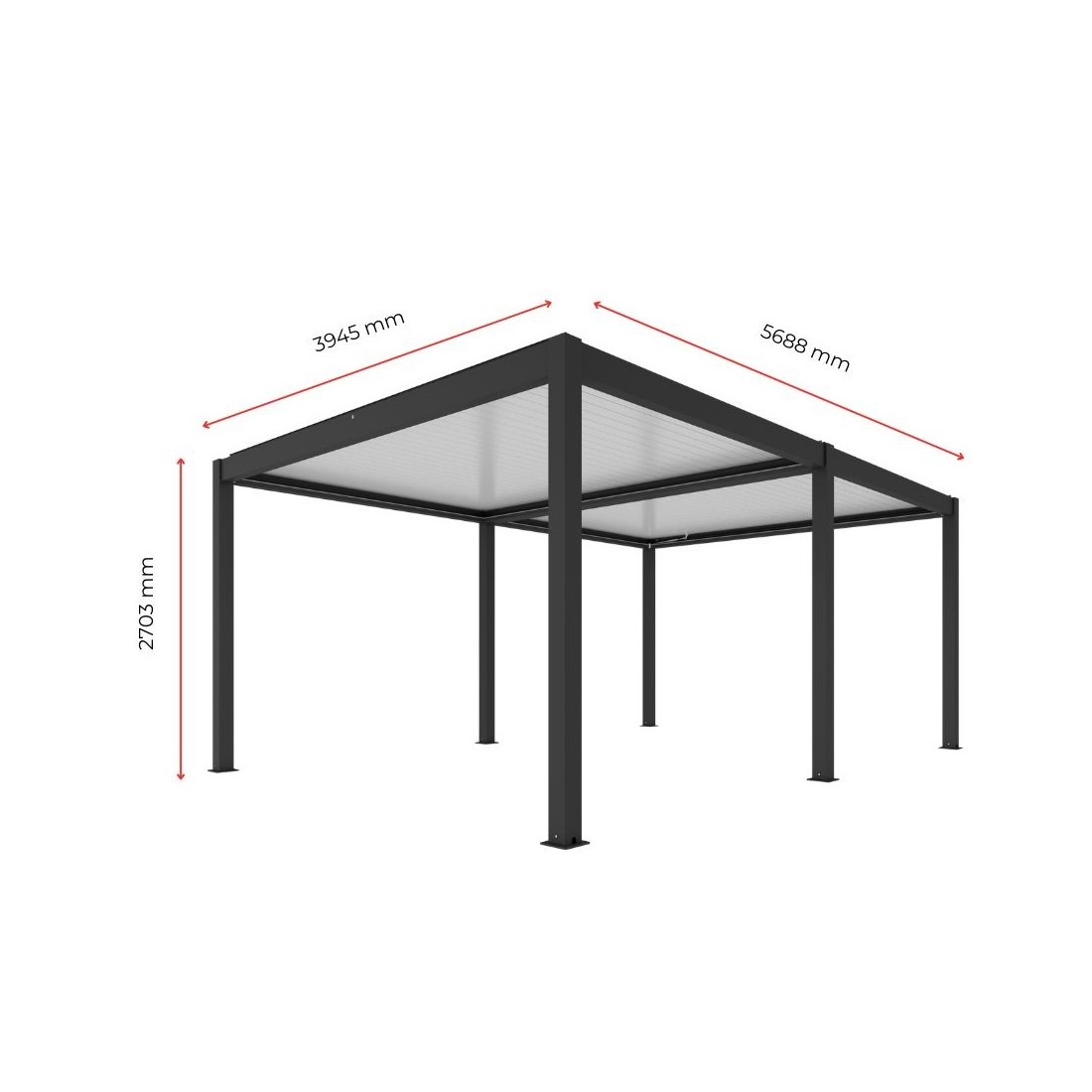 Lameline pergola Climatic