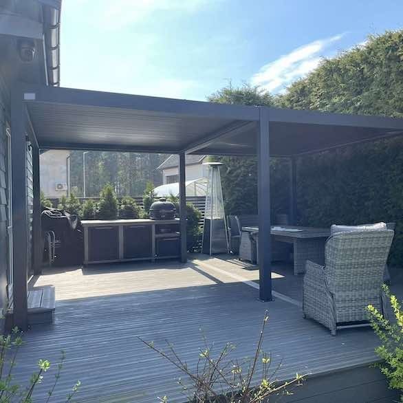 Lameline pergola Climatic