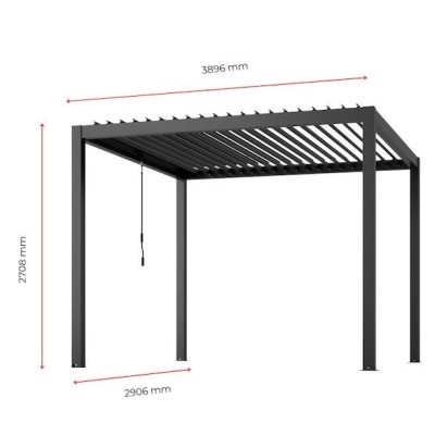 Lameline pergola Climatic ECO