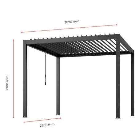 Lameline pergola Climatic ECO