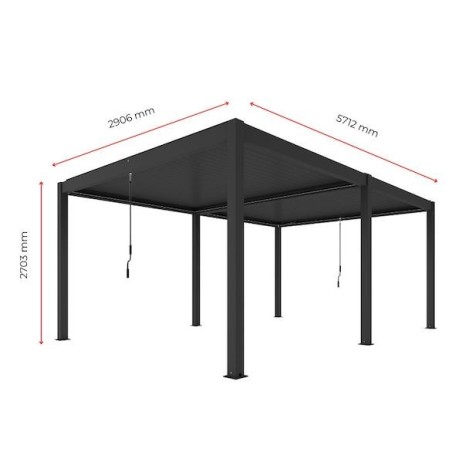 Lameline pergola Climatic ECO