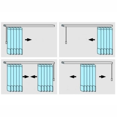 Vertical blinds 89 mm