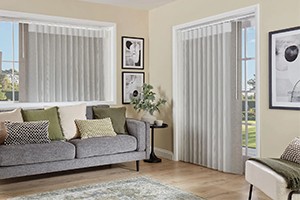 Vertikalios Diena-Naktis užuolaidos valdomos lazdele